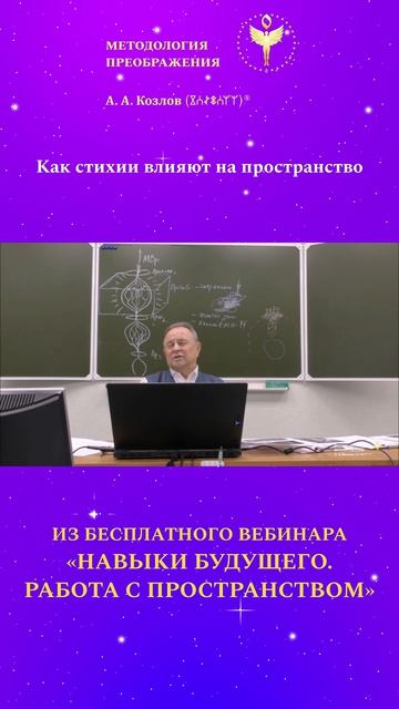 Как стихии влияют на пространство 03. Ведёт Александр Козлов