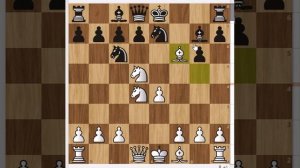Как хитро выиграть в начале шахматной партии грамотно отдав ферзя