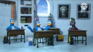 Kinder Pingui с малиной На уроке