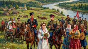 Земляничка ягодка казачья свадебная песня