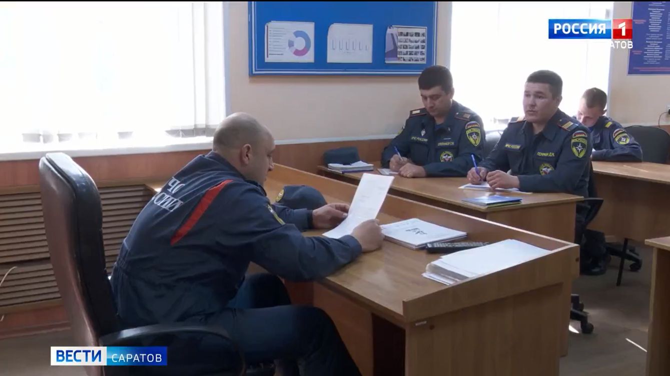 Репортаж ГТРК-Саратов к Дню пожарной охраны