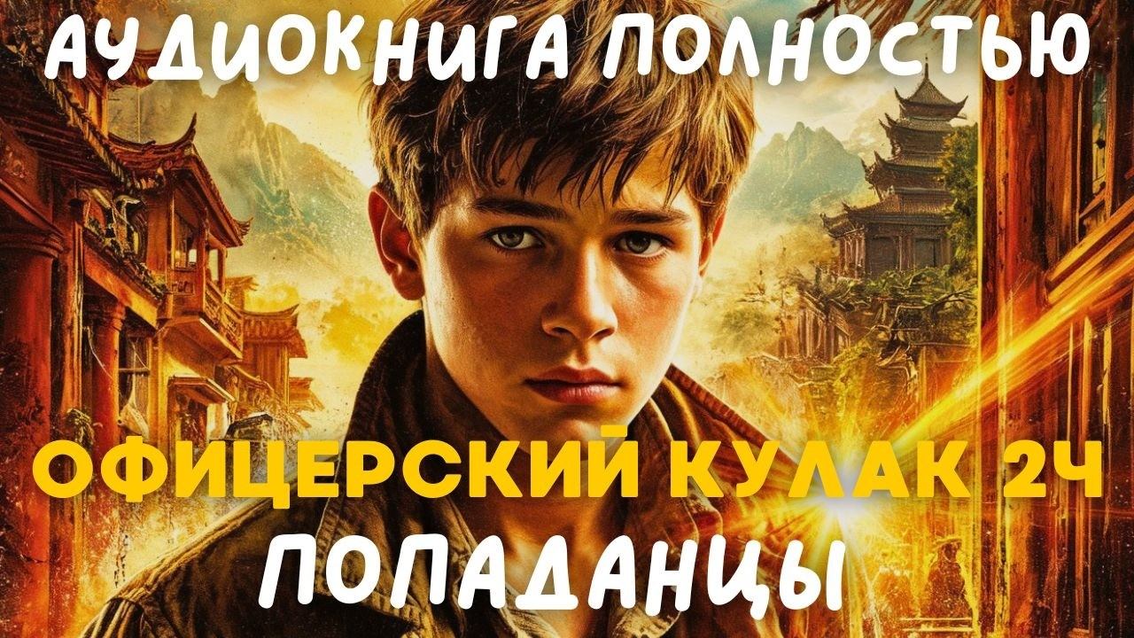 АУДИОКНИГА ПОЛНОСТЬЮ: ОФИЦЕРСКИЙ КУЛАК 2 ЧАСТЬ / ПОПАДАНЦЫ смотреть онлайн