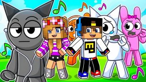 МОЙ ДРОН снял СПРУНКИ в МАЙНКРАФТ НУБ И ПРО ЭВОЛЮЦИЯ ВИДЕО MINECRAFT Евгенбро