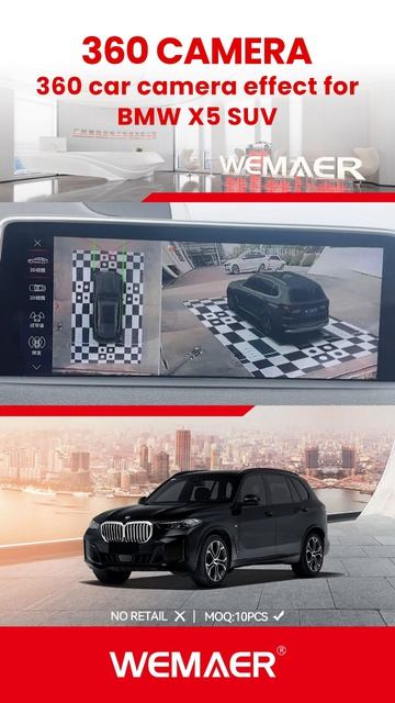 🚙 Ultimate Safety for BMW X5 SUV – WEMAER 360° Camera System in Action : смотреть онлайн