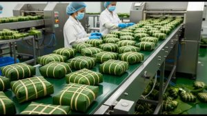 Внутри фабрики по экспорту Banh Chung, которую вы никогда не видели