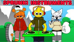Sprunki Human Retake – Все Персонажи с Их Инструментами! 🎶 Кастомный Мод