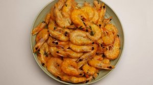 Быстрые отварные креветки