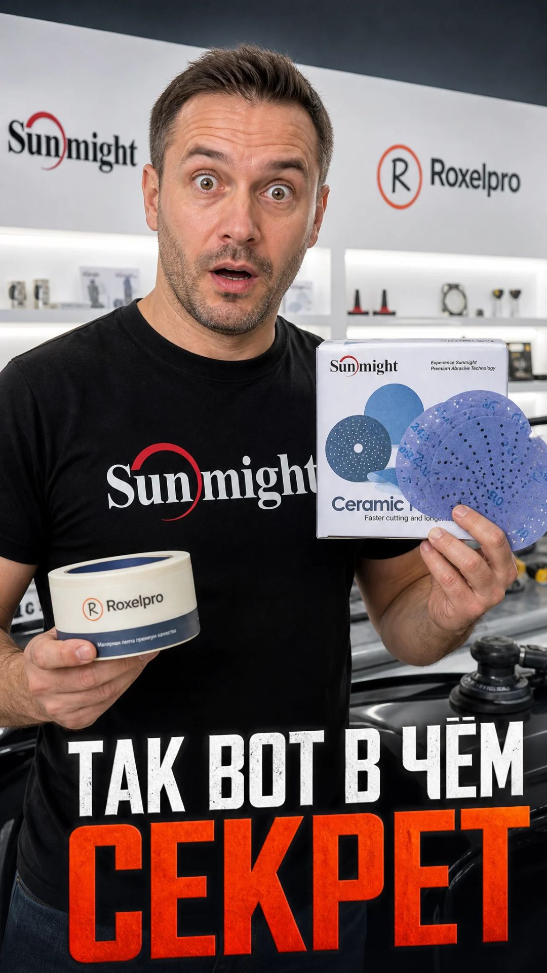 Так вот в чём секрет! Почему маляры переходят на Sunmight и RoxelPro