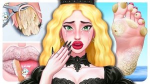 АСМР: ФУ, НУ И ГАДОСТЬ! 🤢УХОД ЗА СТОПАМИ, НОГТЯМИ И ГУБАМИ КОРОЛЕВЫ!