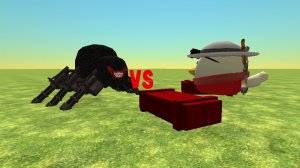 я vs паук.