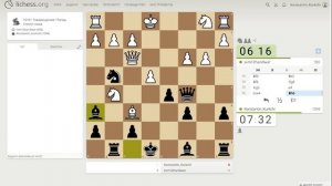 Играю в шахматы на lichess, запись №13 - 11of18