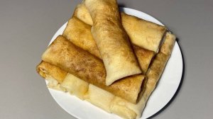 Ароматные блины с куриной грудкой