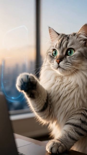 Обязанности Kitty 🐈   #KittyAi  #смешныекошки  #какстатьмиллионером   #работа