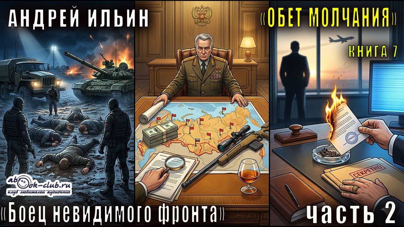 07.02. Ильин Андрей - Обет молчания. Книга 7. Боец невидимого фронта.  Часть 2.