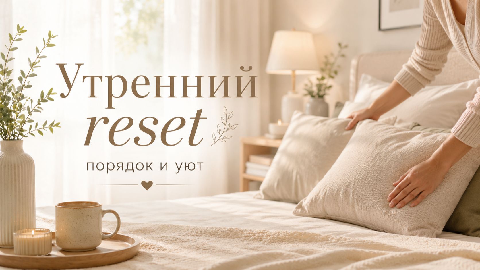 Утренний reset квартиры: уборка, порядок и эстетика спокойного дома