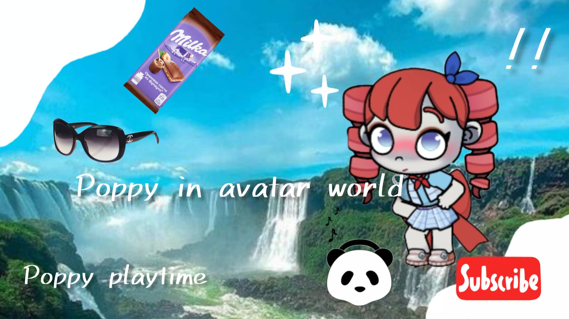 Poppy in avatar world!! ᥫ᭡ | poppy playtime | аватар ворлд | ппт | 🌷 | смотреть онлайн