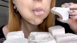Сухой мел Снежок и Новый Оскол/Sweet Chalk/ASMR 🍦🧊
