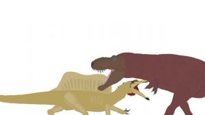 Война титанов: Тираннозавр VS Спинозавр