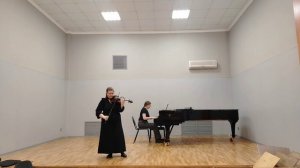 С.С.Прокофьев
Концерт для скрипки с оркестром No.1 in D dur, Op 19: lll ч.