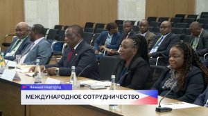 Губернатор Нижегородской области Глеб Никитин встретился с иностранными делегатами