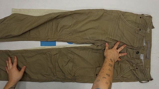 Брюки штаны мужские хлопок брендовые  секонд оптом 3 пак