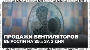 Продажи вентиляторов в России выросли на 85% за 2 дня - Москва 24