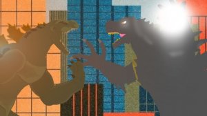 Мой перс vs Марвел Годзилла | Анимация (заказ от Dino Animatides