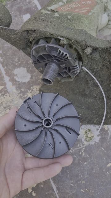 Замена головки на триммере Ресанта ЭТ-600 (Huter GET-600)