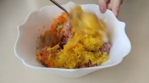 Готовлю кекс с фаршем и овощами в духовке.Очень вкусный! Обзор.