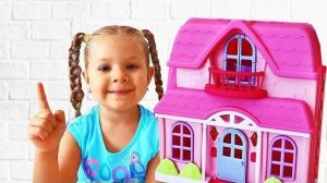 🌈Диана и Рома спорят за игровой домик 🏠