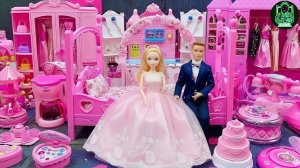 Играем в игрушки из мультика принцесса кукла Барби. Мультфильм для детей. ASMR АСМР