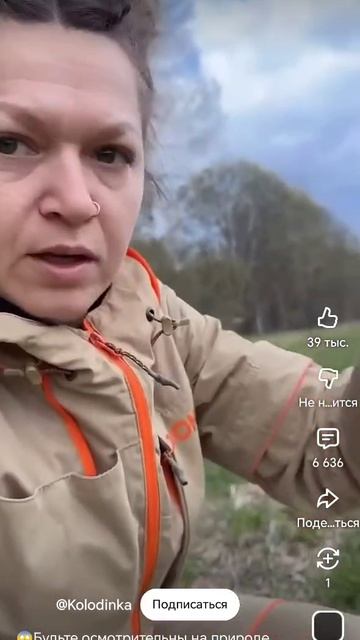 Будьте осмотрительны на природе.Клещи кучками.