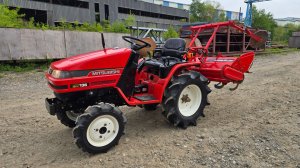 MITSUBISHI MT135 !!427М/Ч!! 4ВД, МКПП, АВТО ГОРИЗОНТ-ГЛУБИНА, ФРЕЗА 120СМ, КОЛЕЯ МЕНЯЕТСЯ, ВО ВЛАДЕ