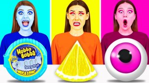 24 Часа Едим Еду Одного Цвета Челлендж #5 от BooBoom Challenge
