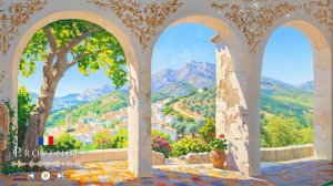 𝐖𝐢𝐧𝐝𝐨𝐰 𝐭𝐨 𝐏𝐫𝐨𝐯𝐞𝐧𝐜𝐞 🖼️ French Instrumental Music — Coffee Playlist | Relax & Focus