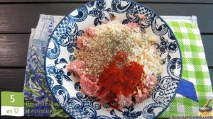 ФАРШИРОВАННЫЕ БУБЛИКИ С СЫРОМ И ФАРШЕМ