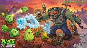 Зомби против растений! Plants vs Zombies ПвЗ PvZ Растения против Зомби