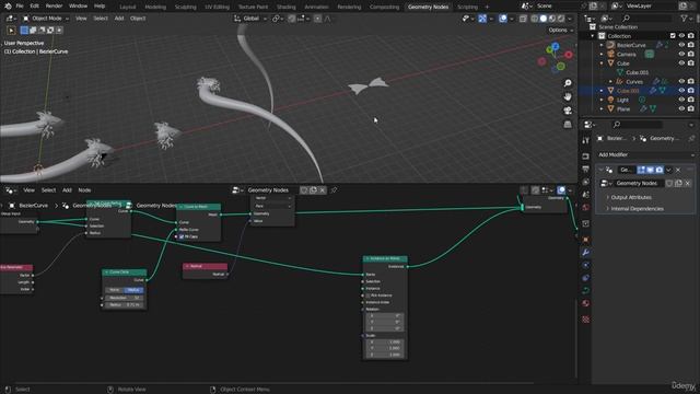 135 - Quadratic Bezier Node смотреть онлайн
