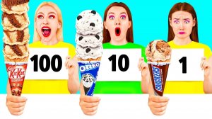 100 слоев еды Челлендж #8 c BooBoom Challenge