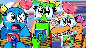 РАДУЖНЫЕ ДРУЗЬЯ - ОНИ ДЕВОЧКИ!   Poppy Playtime Rainbow Friends - Анимации на русском