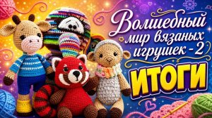 СП ВОЛШЕБНЫЙ МИР ВЯЗАНЫХ ИГРУШЕК   ИГРУШКИ МАЯ И ИТОГИ