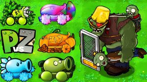 Растения против Зомби ПвЗ Fusion Plants vs. Zombies Hybrid grafted Mod PvZ мод Битва прохождение топ