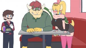 Моя дочь считает, что ты милый Bowsette анимация