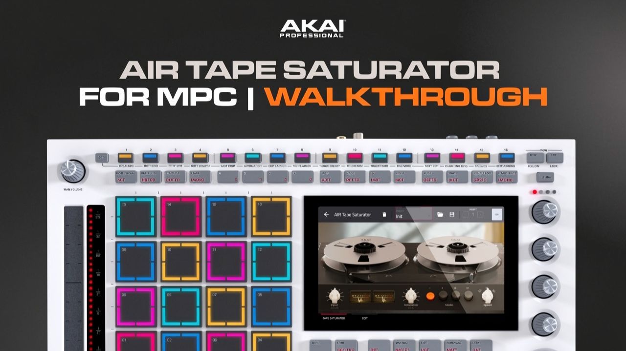AIR Tape Saturator: Virtual Analog Tape Warmth