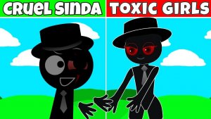Sprunki Toxic Girls Repeats Cruel Sinda Fan Mod