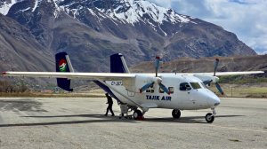 Ан-28 а/к Tajik Air | Экстремальный полёт в горном ущелье | Душанбе – Хорог