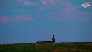 Пуск ОТРК «Искандер» расчетом ВС Республики Беларусь с полигона Капустин Яр