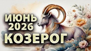 КОЗЕРОГ - ГОРОСКОП на ИЮНЬ 2026