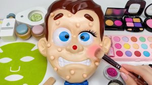 Игрушка для выдавливания прыщей и нанесения макияжа 💄 Распаковка и Обзор ярких игрушек! Мультики