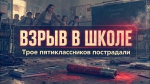 Взрыв в ПЕРМСКОЙ школе пятиклассники пострадали от взрыва сигнала охотника.
